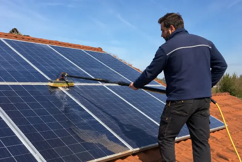 Nettoyage et entretien de panneaux solaires à Fargues
